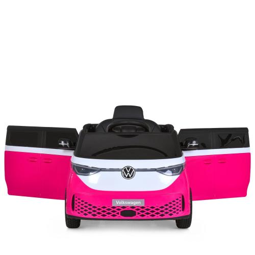 Дитячий електромобіль Bambi Volkswagen автобус, рожевий