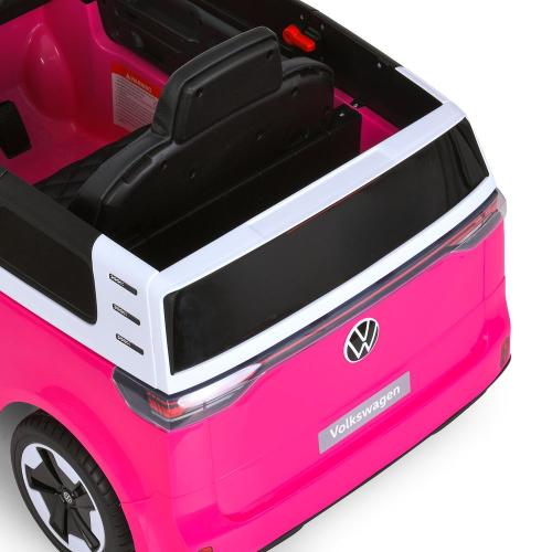 Дитячий електромобіль Bambi Volkswagen автобус, рожевий