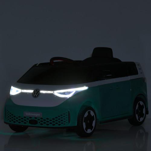 Дитячий електромобіль Bambi Volkswagen автобус, блакитний