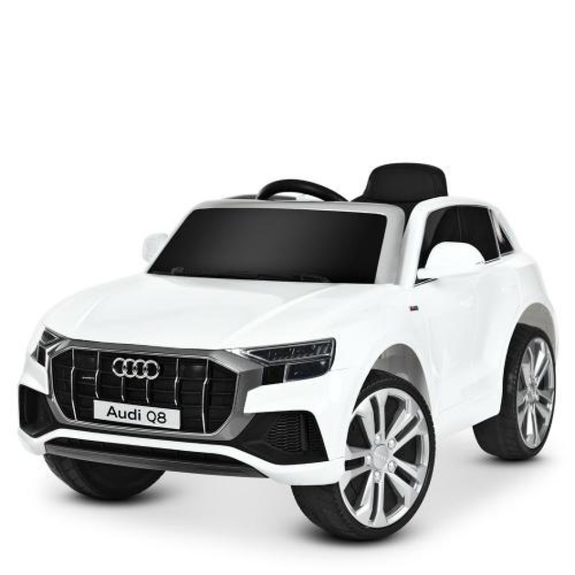 Дитячий електромобіль Bambi Audi Q8 (MP3), білий