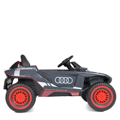 Дитячий електромобіль Bambi Buggi Audi одномісний, сірий
