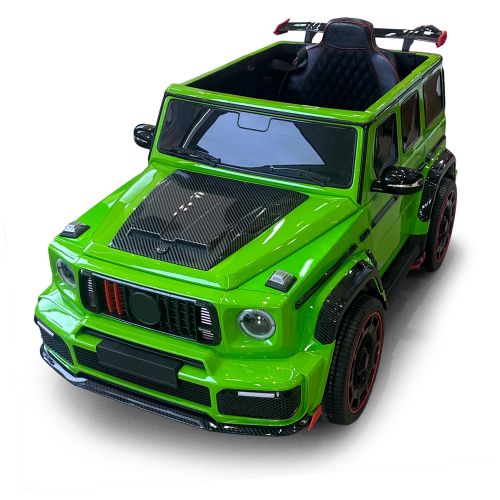 Дитячий електромобыль Bambi Mercedes G-Class зі спойлером та тюнінгом, зелений