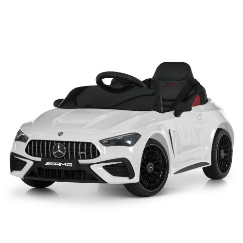 Дитячий електромобіль Bambi Mercedes AMG одномісний, білий
