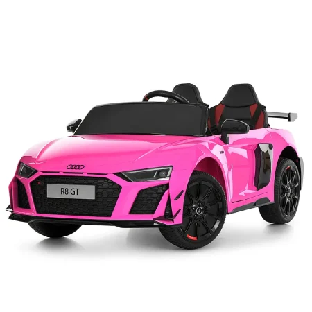Дитячий електромобіль Bambi Audi R8 GT зі спойлером, рожевий